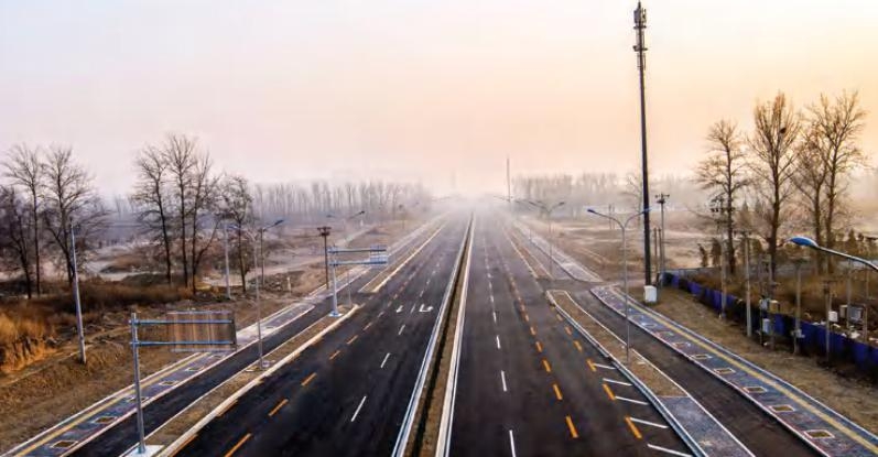 Expressway works of wanshou Road