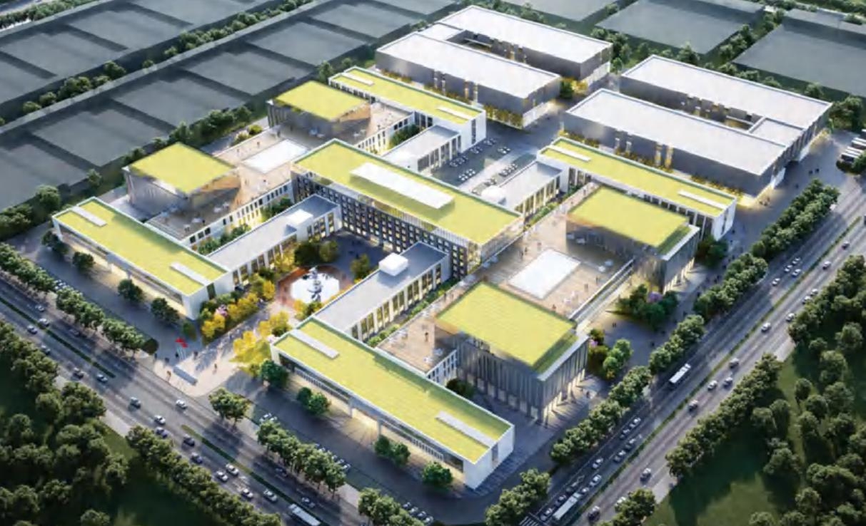 Standardized Factory Design Prroject For Bazhou Metaland Glass FurnitureIndustrial Park